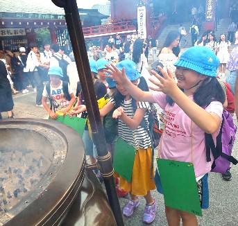 写真:浅草寺見学4