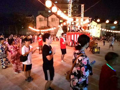 写真:8月2日 盆踊りの様子2