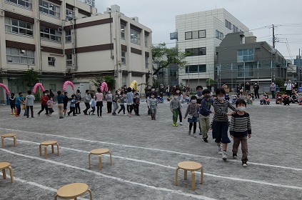 写真:1年生を迎える会1