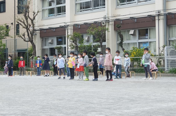 写真:1年生を迎える会2