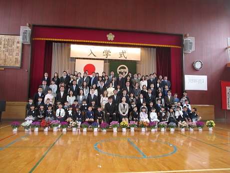 写真:入学式