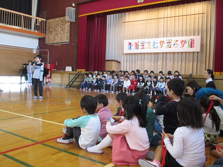 写真:1年生を迎える会2