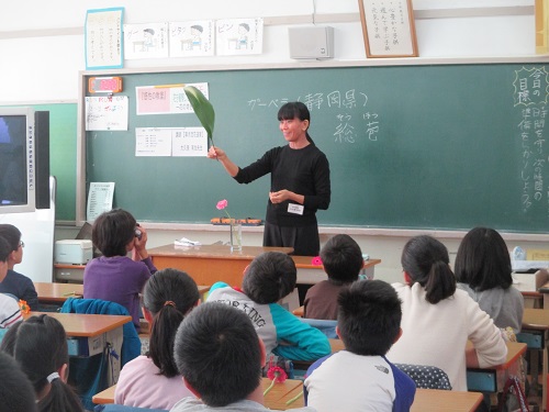 写真:花育の出前授業3