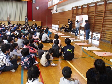 写真:節分集会1