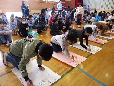 写真:節分集会2