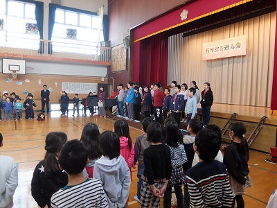 写真:6年生を送る会4