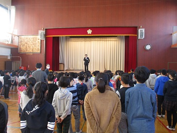 写真:2学期　終業式