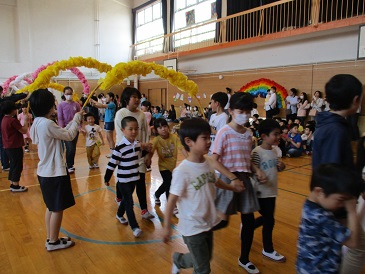 写真:1年生を迎える会1