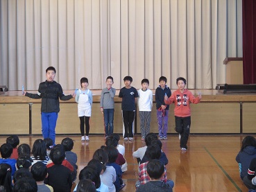 写真:なわとび集会