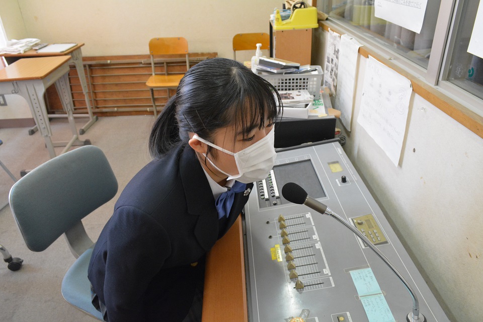 写真:校内弁論大会1