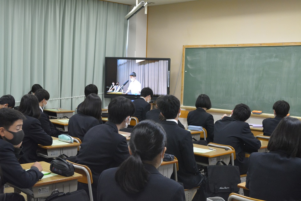 写真:校内弁論大会3