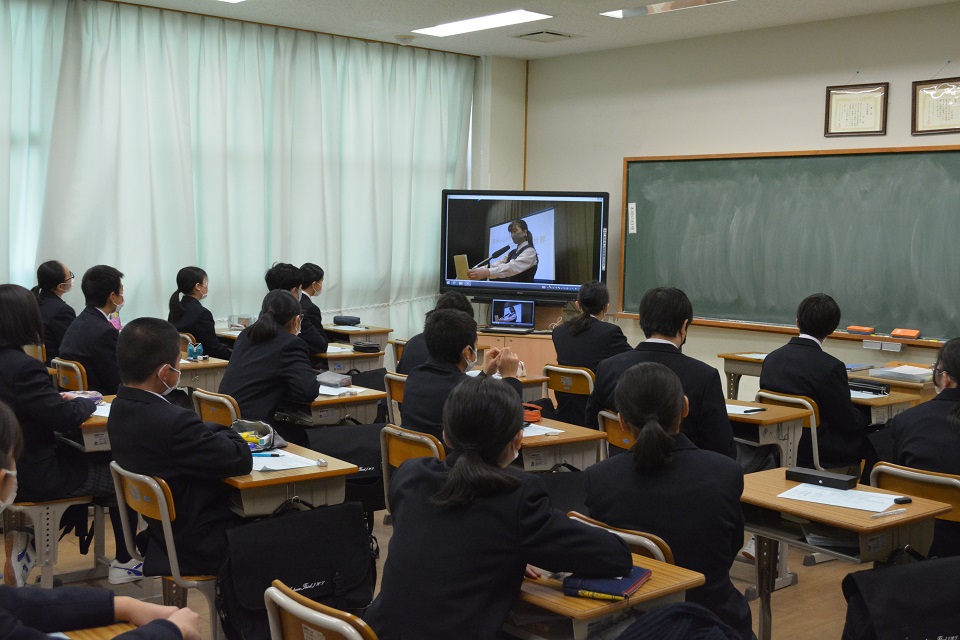 写真:校内弁論大会5