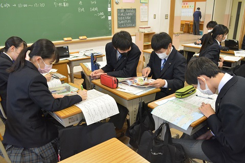 写真:2年　鎌倉班行動計画4