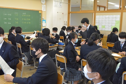 写真:2年　鎌倉班行動計画12