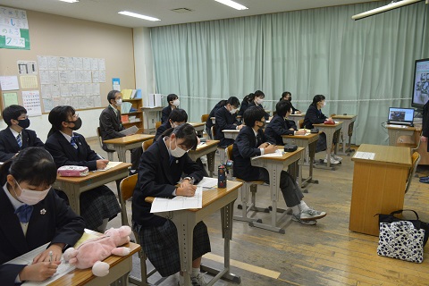 写真:校内ハローワーク調理師2