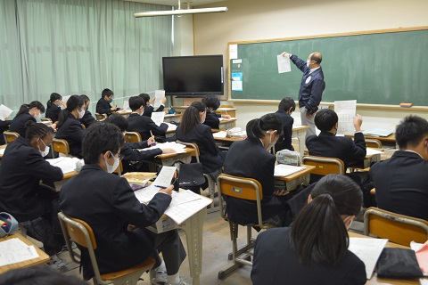 写真:朝の学活3