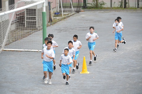 写真:1年男子　持久走5