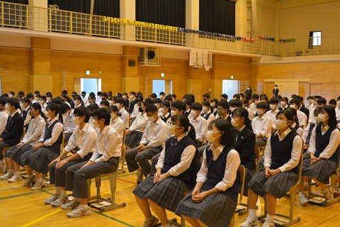 写真:3年弁論大会6