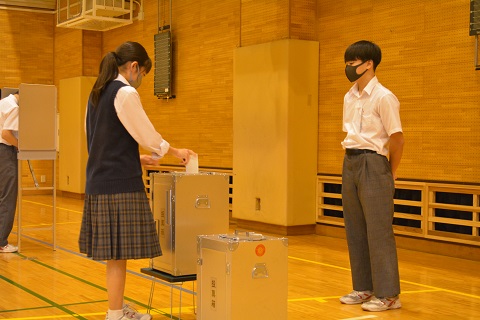 写真:生徒会役員選挙15