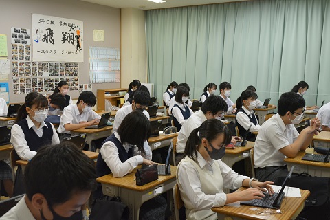 写真:各学年の総合的な学習の時間3年生5