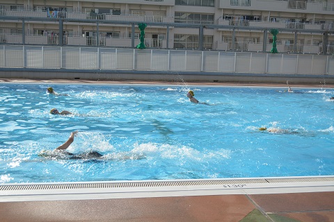 写真:9月の水泳2