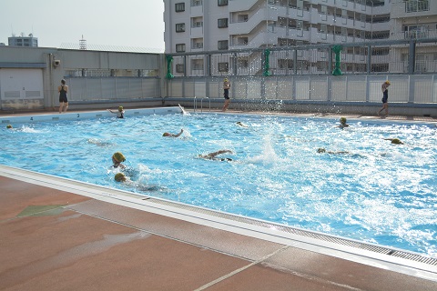 写真:9月の水泳4