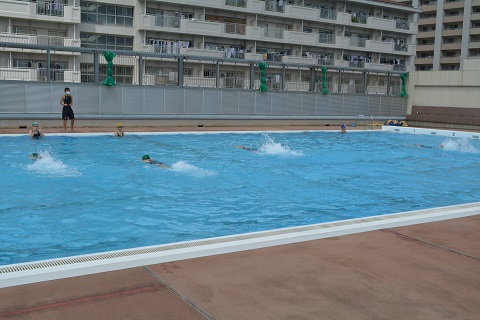 写真:夏季水泳指導3