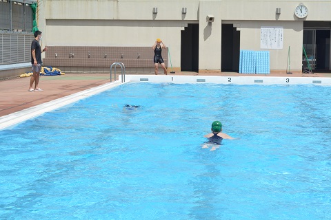 写真:夏季水泳指導5