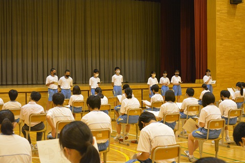 写真:学年集会2