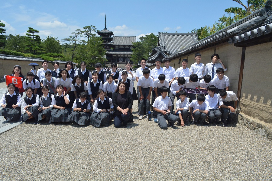 写真:修学旅行1日目88