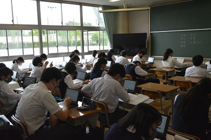 写真:3年　国際理解学習9