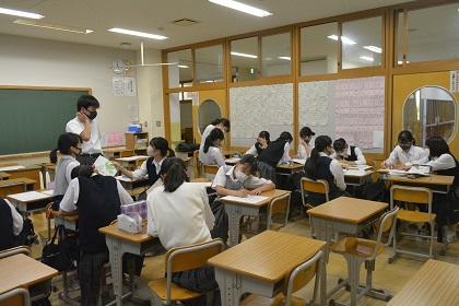 写真:3年　放課後の教え合い学習4