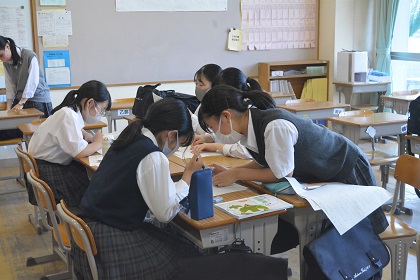 写真:3年　放課後の教え合い学習6