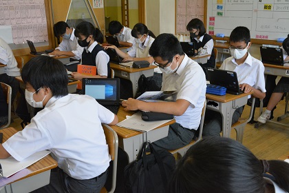 写真:図書館を使った調べる学習コンクール8