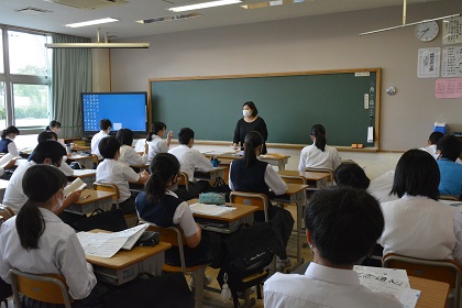 写真:朝学活・朝学習・朝読書9