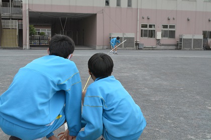 写真:運動会前日準備3