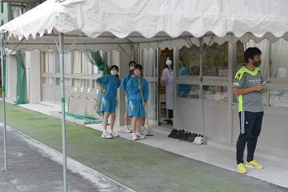 写真:運動会前日準備5