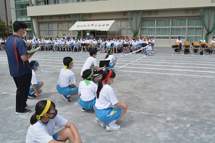 写真:運動会予行8