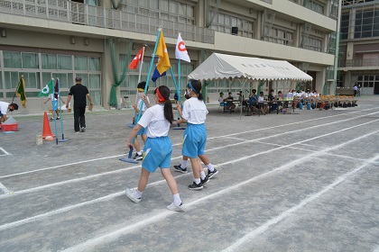 写真:運動会予行9