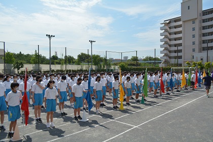 写真:第2回運動会全体練習18