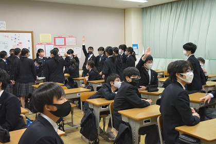 写真:3年生運動会選手決め1