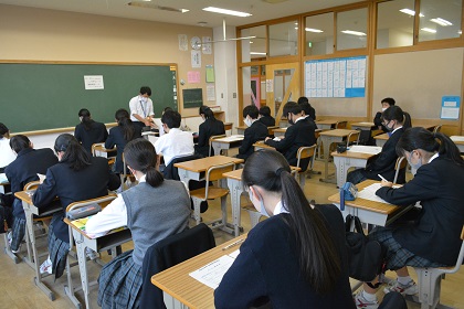 写真:生徒総会に向けた確認2