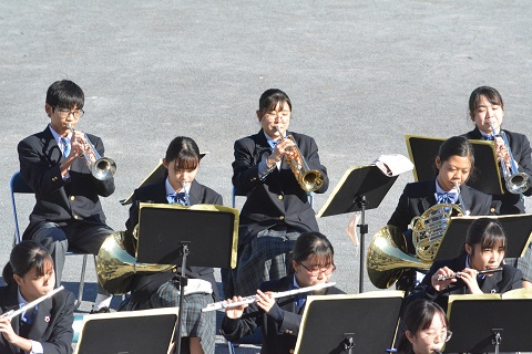 写真:三学年合同の最後の演奏6