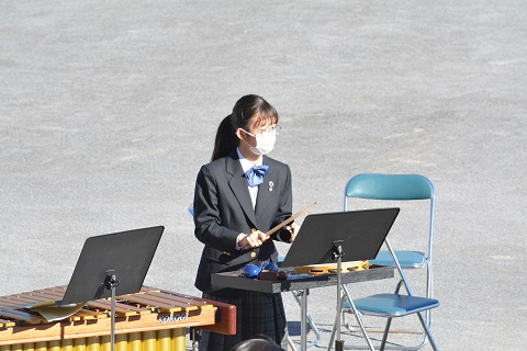 写真:三学年合同の最後の演奏9