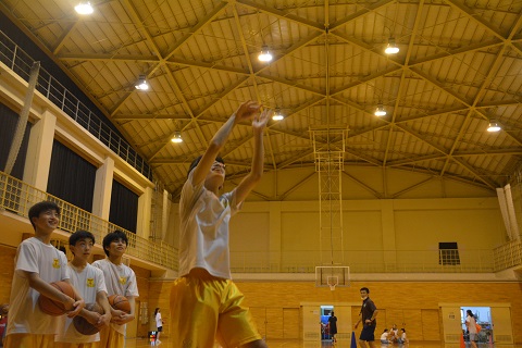 写真:男子バスケットボール部3