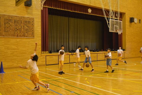 写真:男子バスケットボール部4