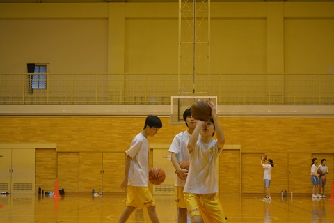 写真:男子バスケットボール部6
