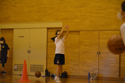 写真:女子バスケットボール部2