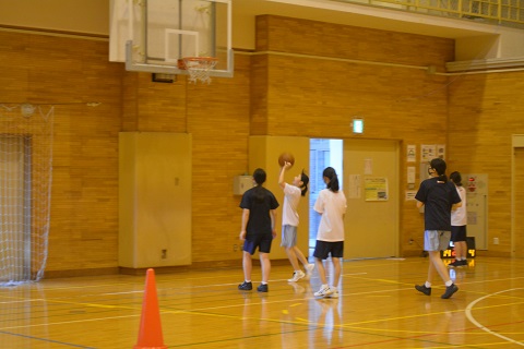 写真:女子バスケットボール部6