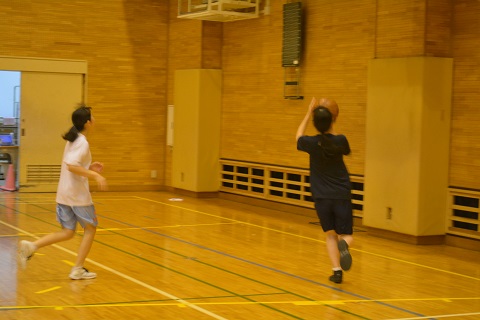 写真:女子バスケットボール部8